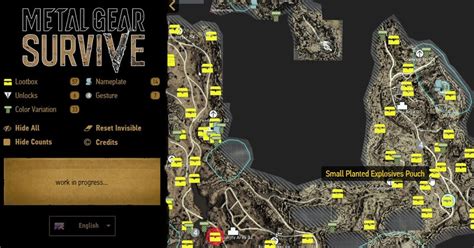 secret boxes metal gear survive|An Organized Collectable Hunt : r/metalgearsurvive.